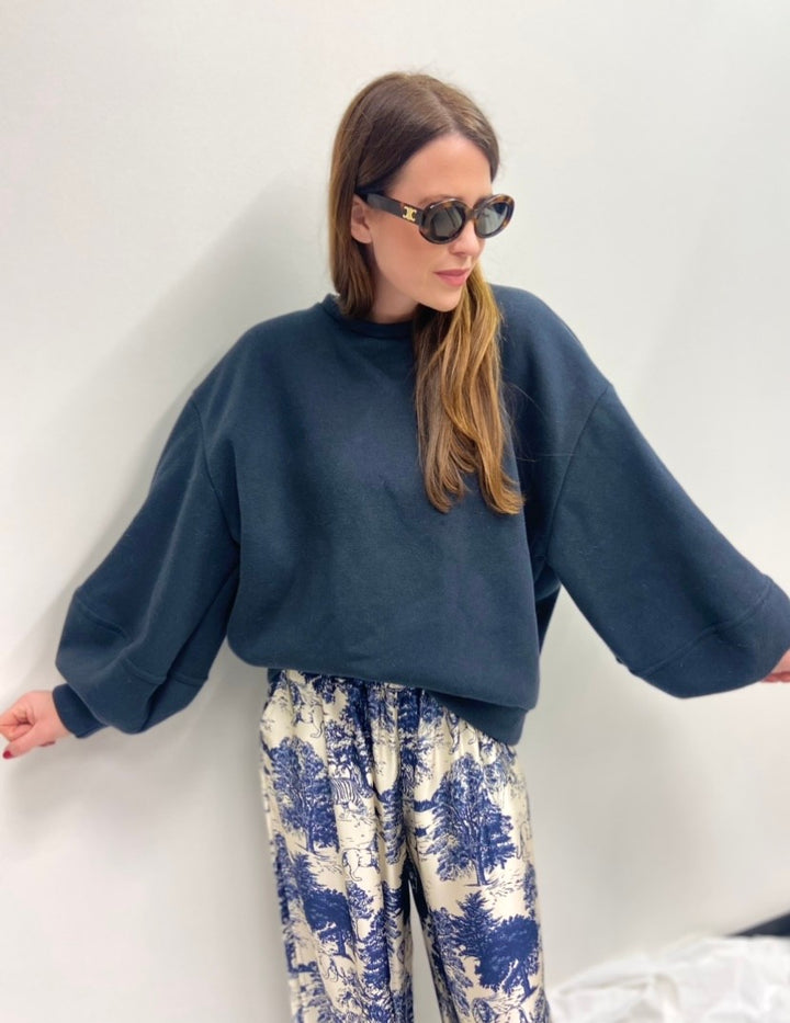 Oversize Sweater - Navy