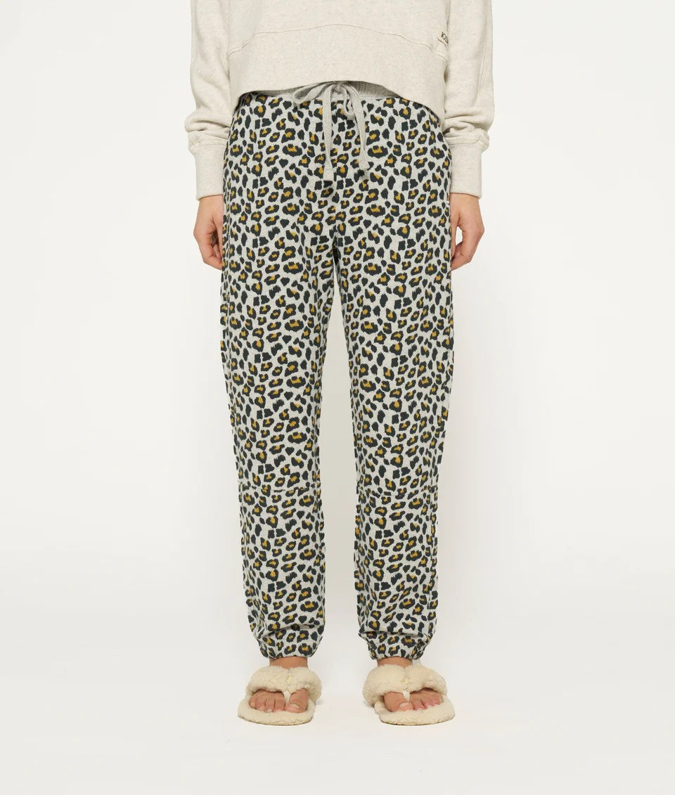 CROPPED JOGGER LEOPARD