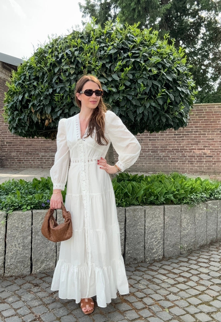 Maxi-Kleid - Weiß