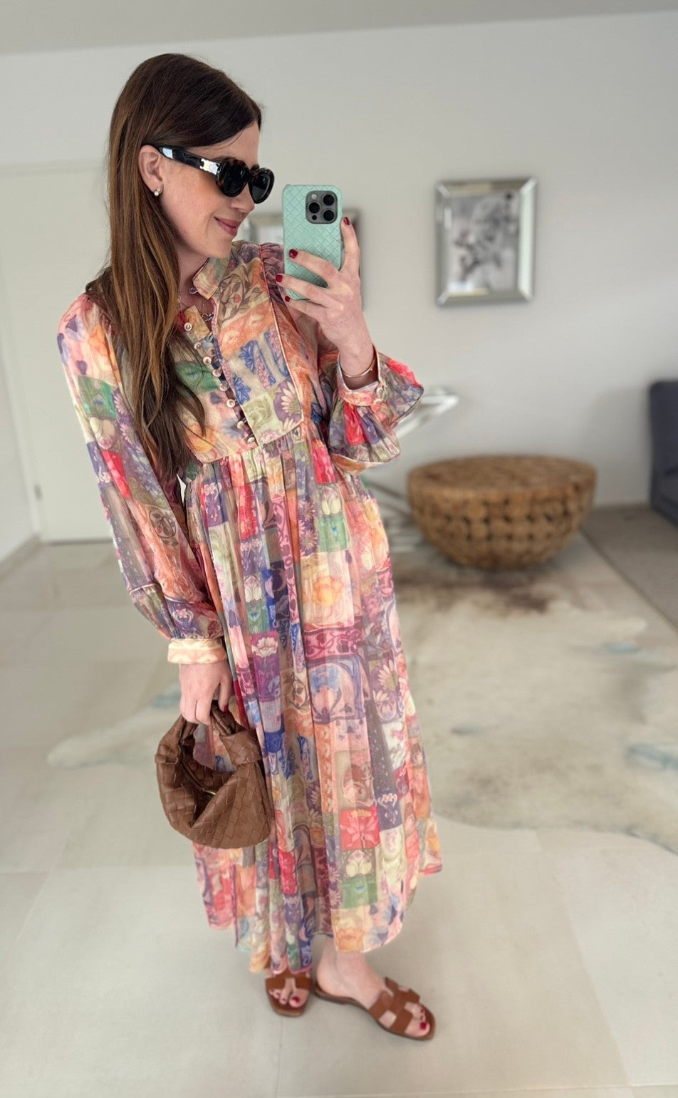 Maxi-kleid - Bunt