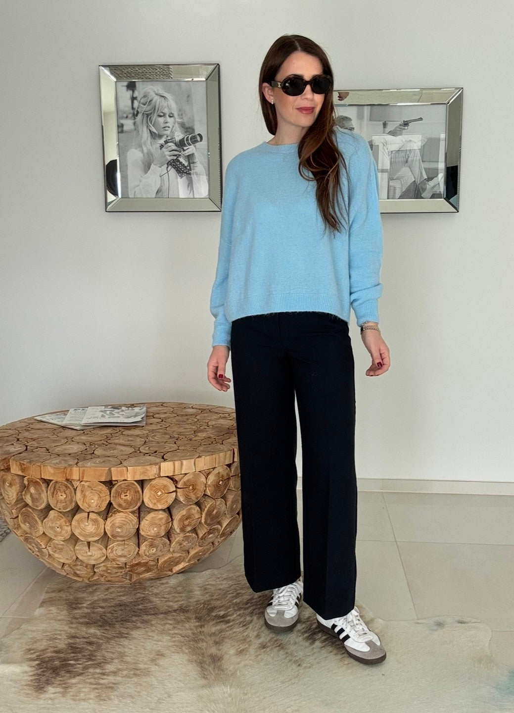 Pullover  - Hellblau