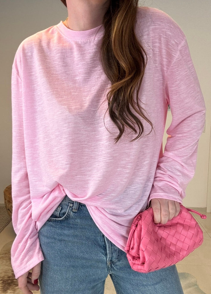 Dünnes Shirt - Rosa
